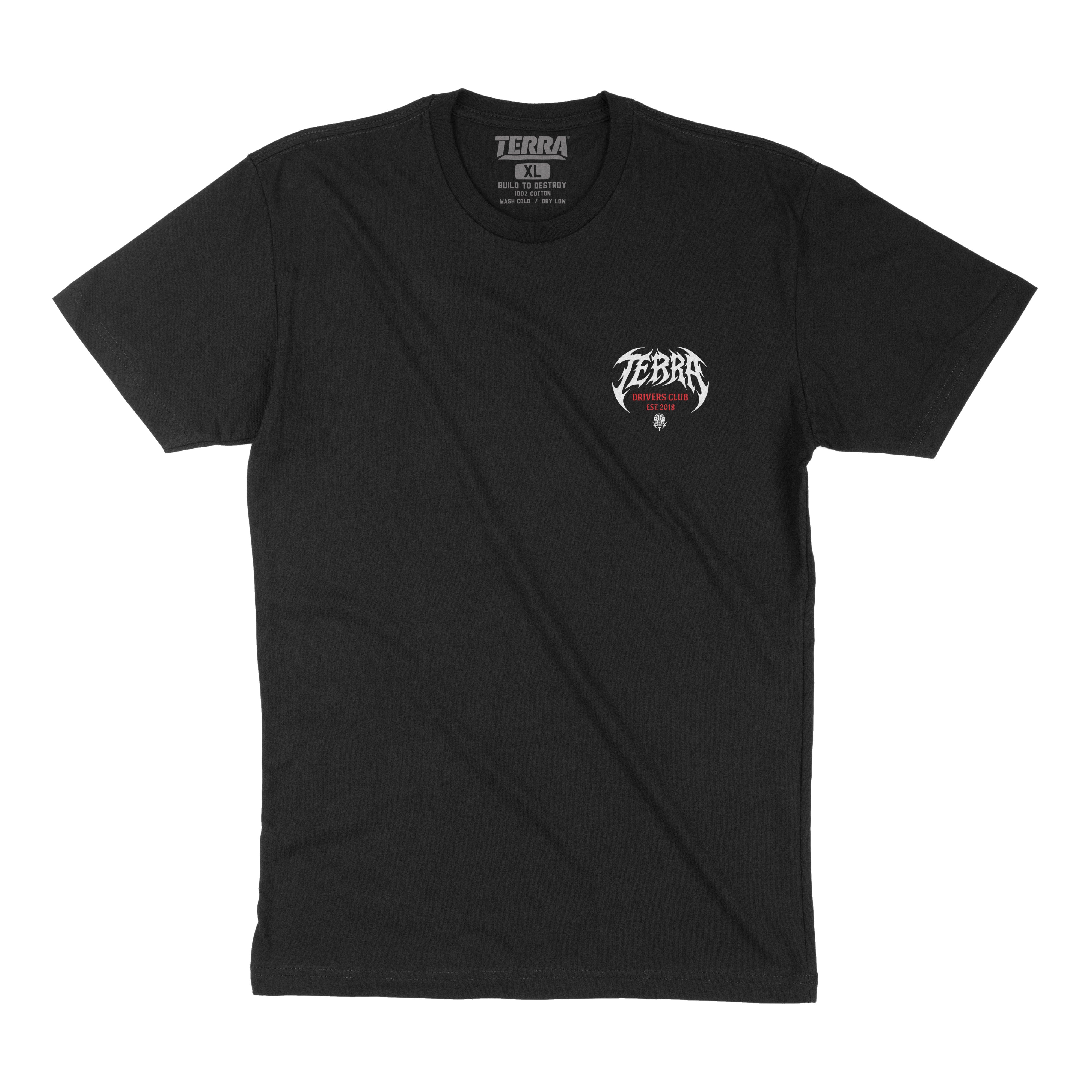 DEATH METAL DRIVERS CLUB - BLACK TEE