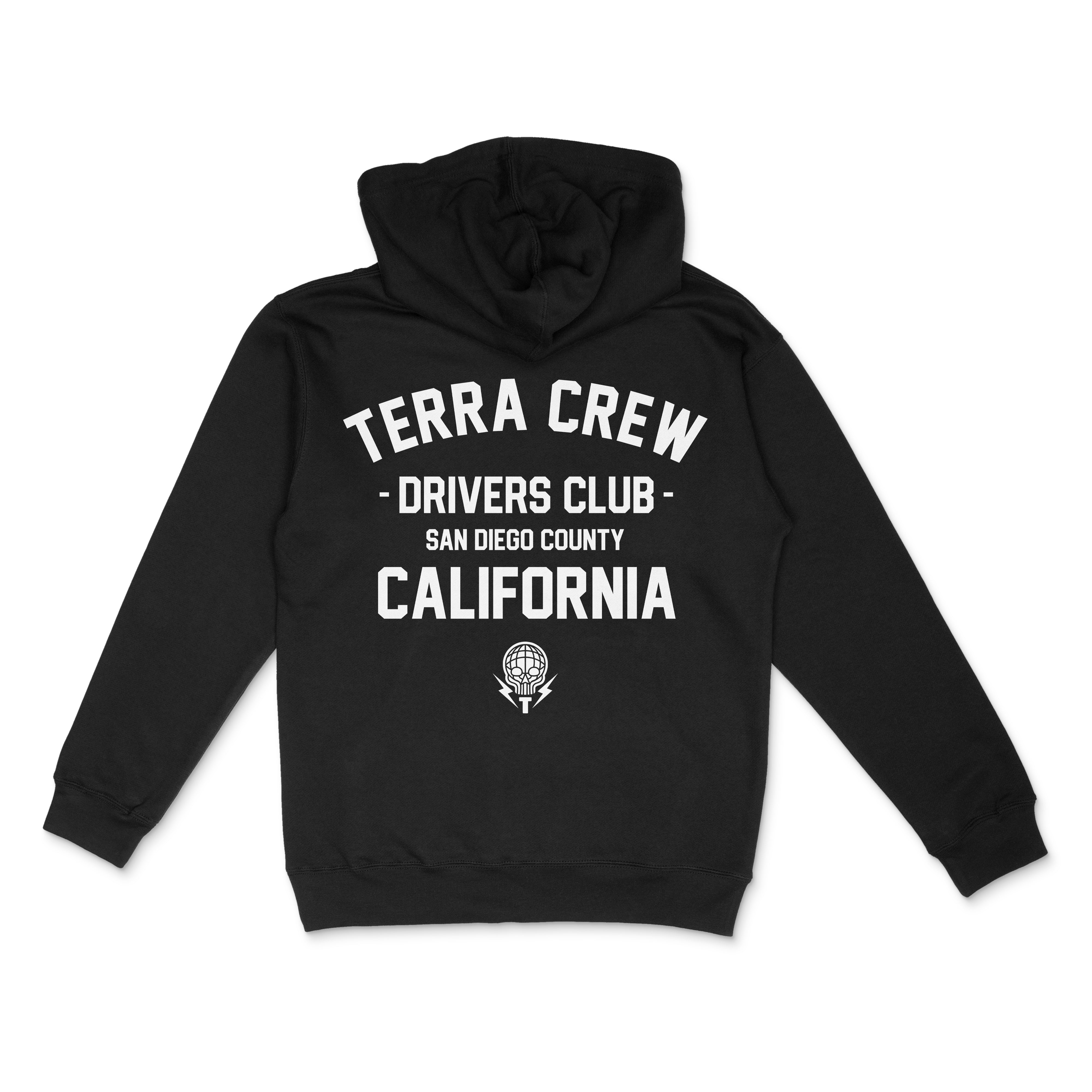 TC X SD - BLACK MIDWEIGHT HOODIE (PRE ORDER!)