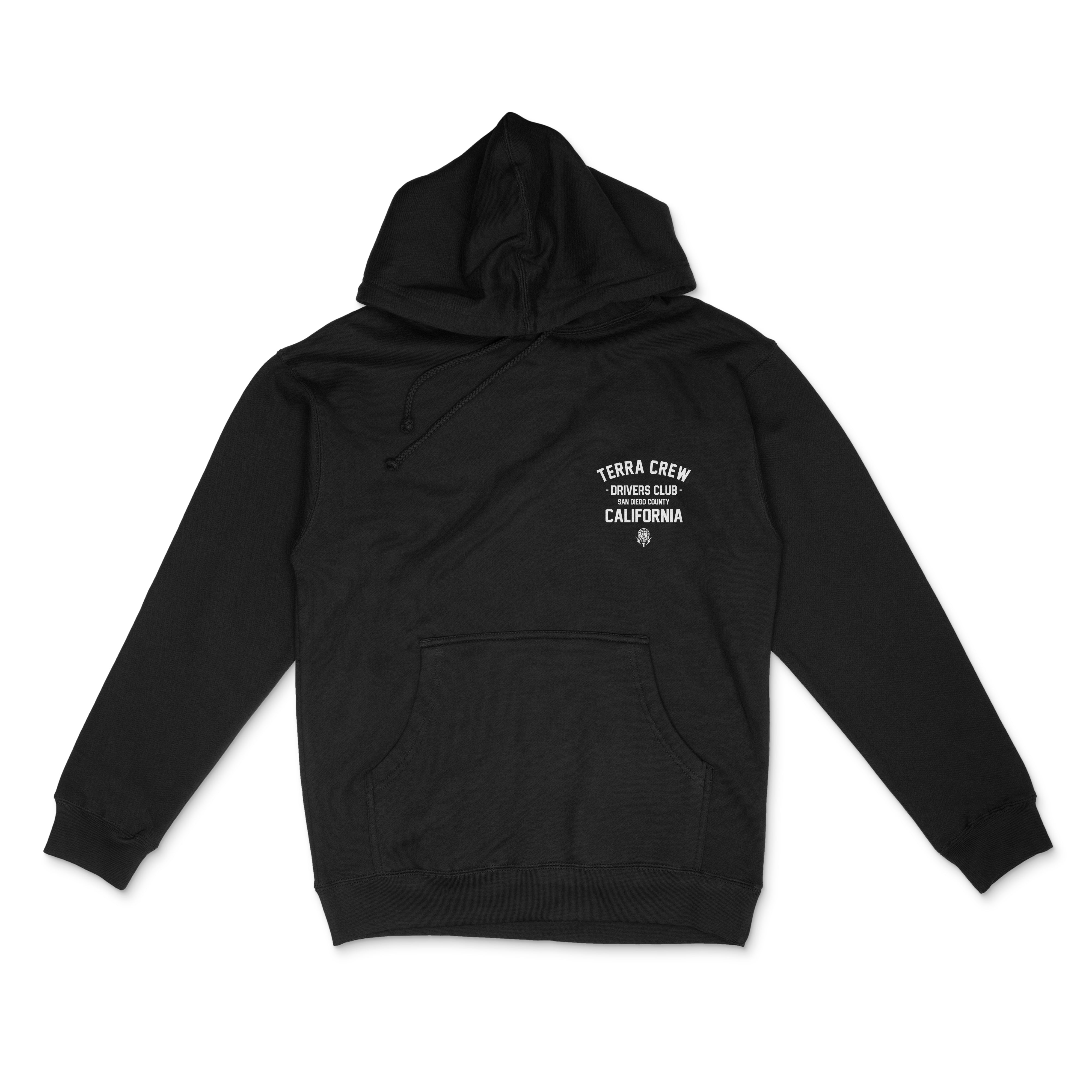 TC X SD - BLACK MIDWEIGHT HOODIE (PRE ORDER!)