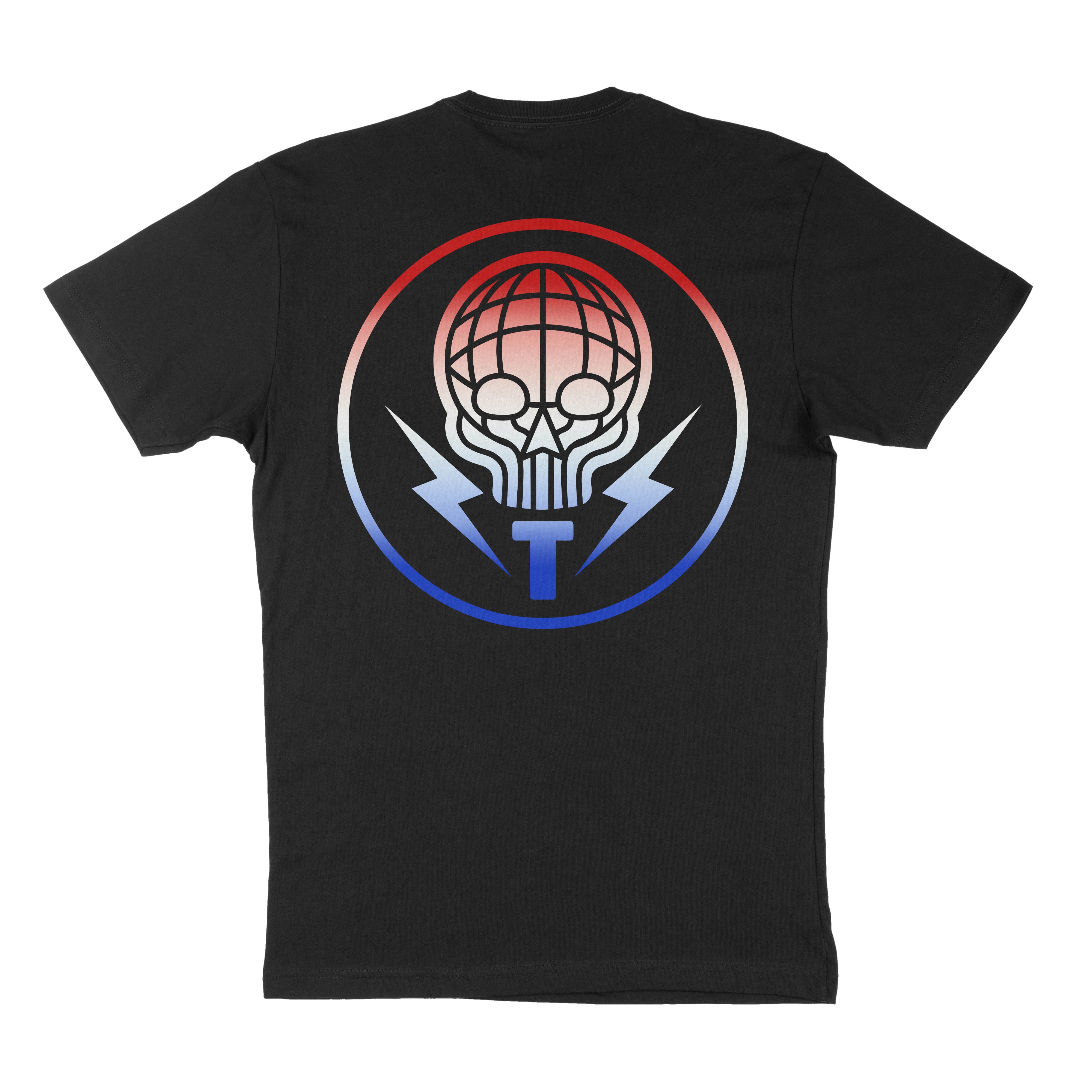 GRADIENT ICON - BLACK TEE