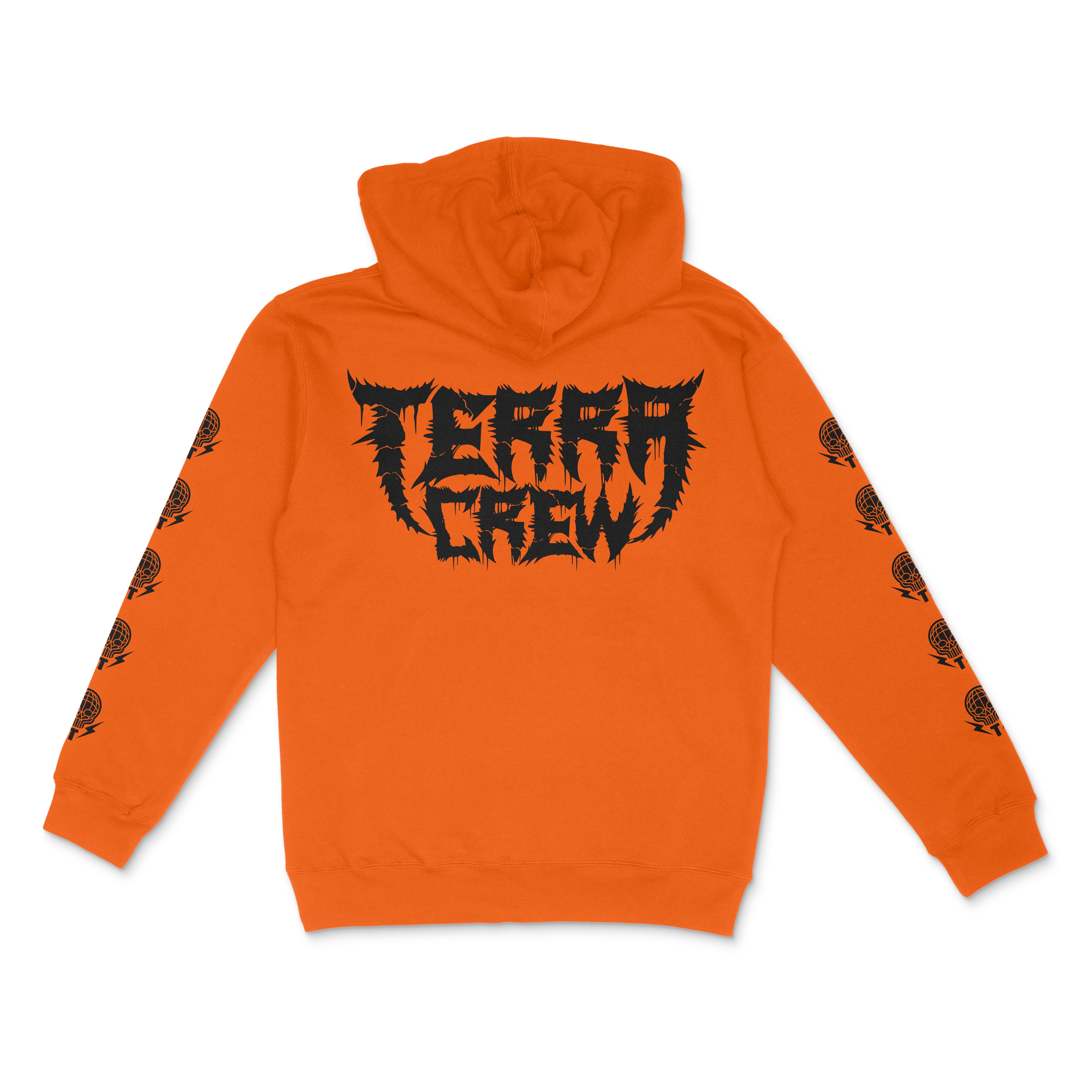 TERRA TRIP - SAFETY ORANGE MIDWEIGHT HOODIE