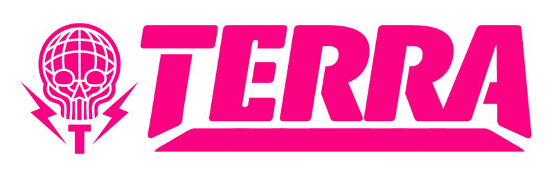 TERRA - PINK DIE CUT STICKER - 3X12