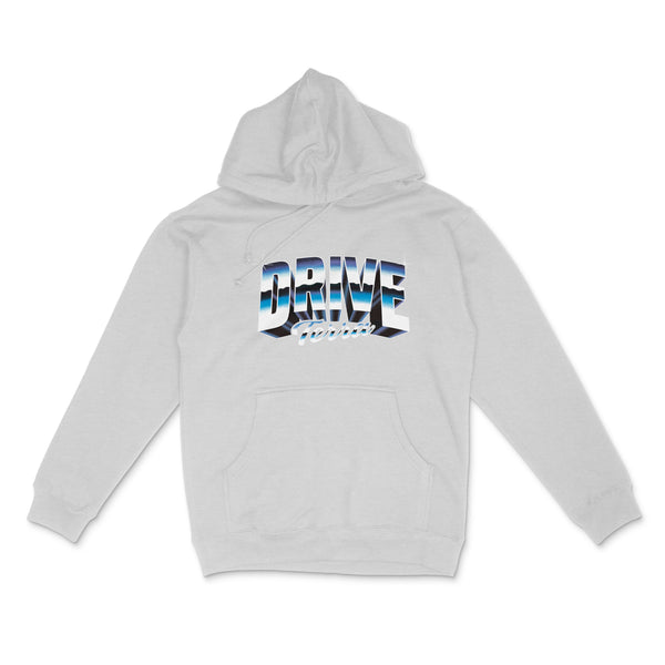 DRIVE - GRAY MIDWEIGHT HOODIE