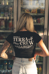 SEASON 7 - CROPPED BLACK TEE