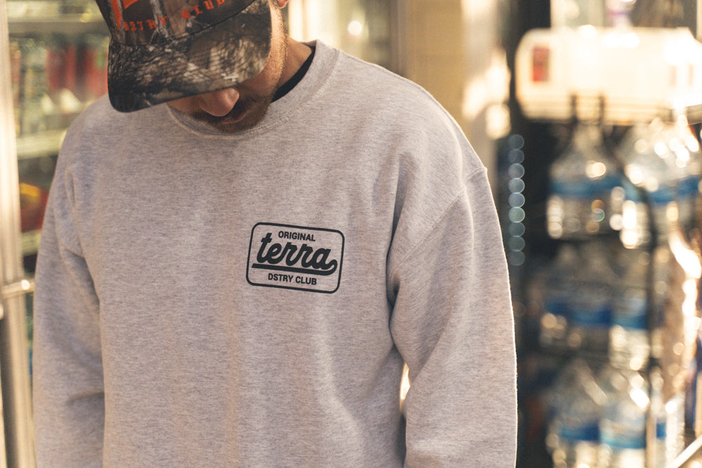 THE ORIGINAL - GRAY CREWNECK SWEATSHIRT