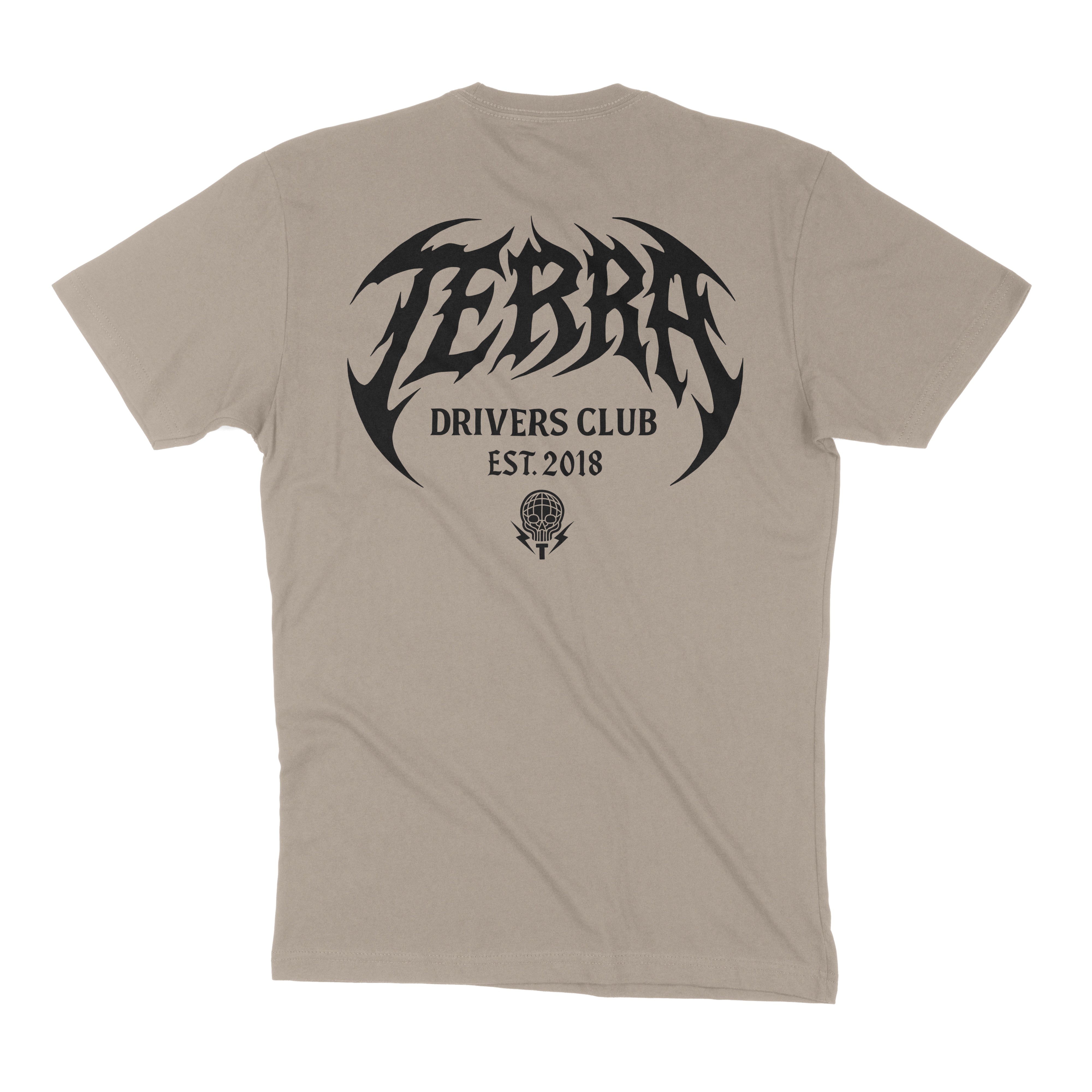 DRIVERS CLUB - TAN TEE (PRE ORDER!)