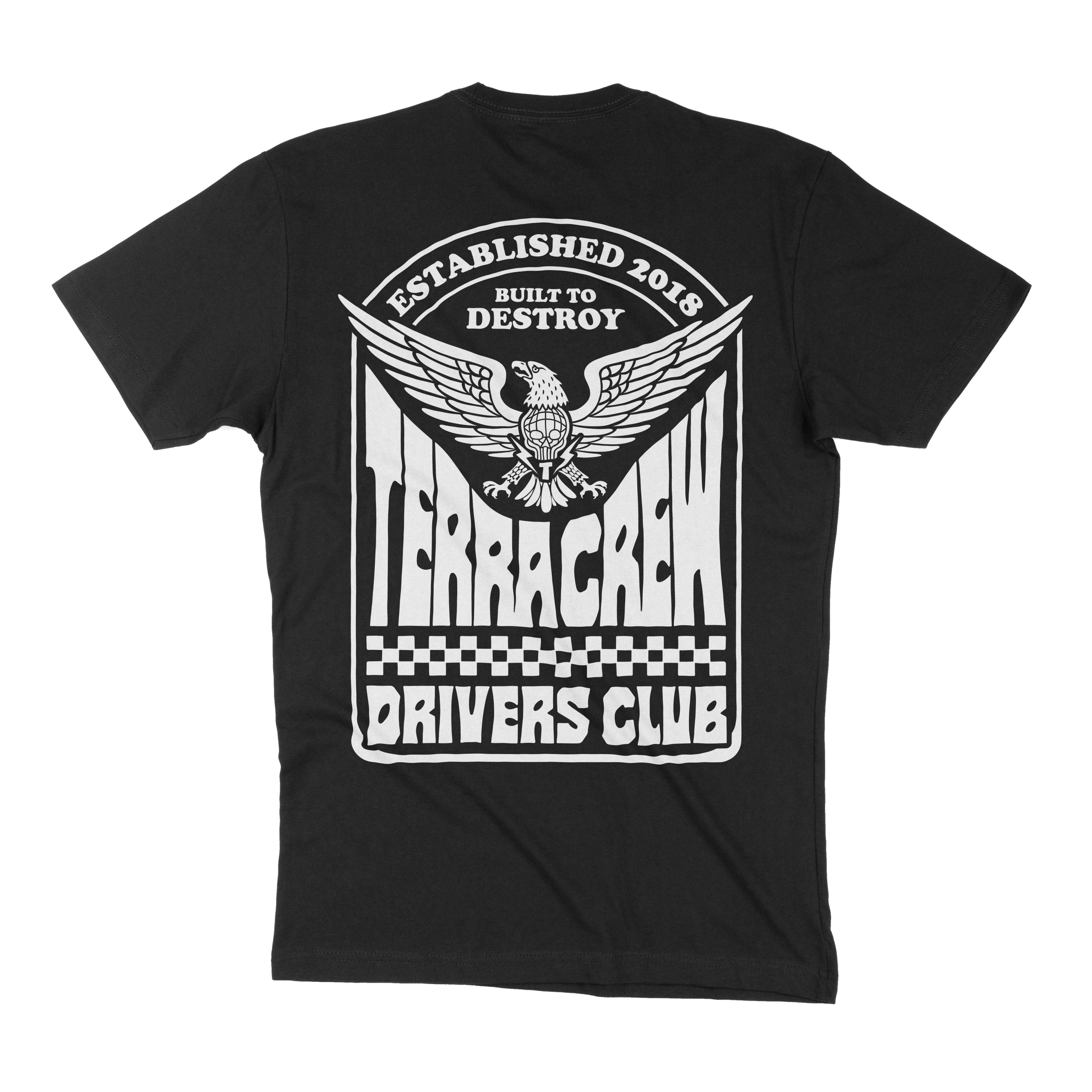 EAGLE DRIVERS CLUB - BLACK TEE