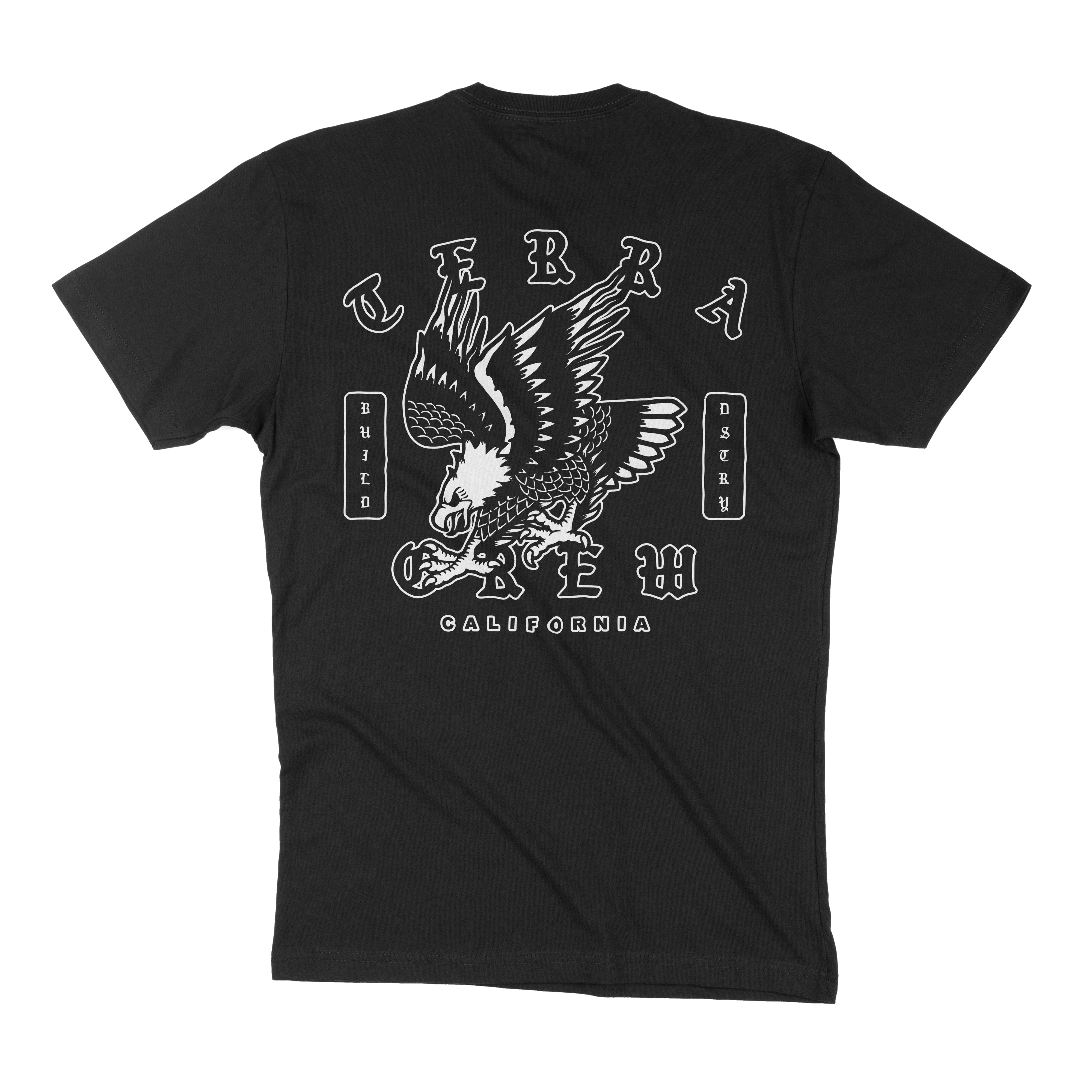 EAGLE - BLACK TEE (PRE ORDER!)