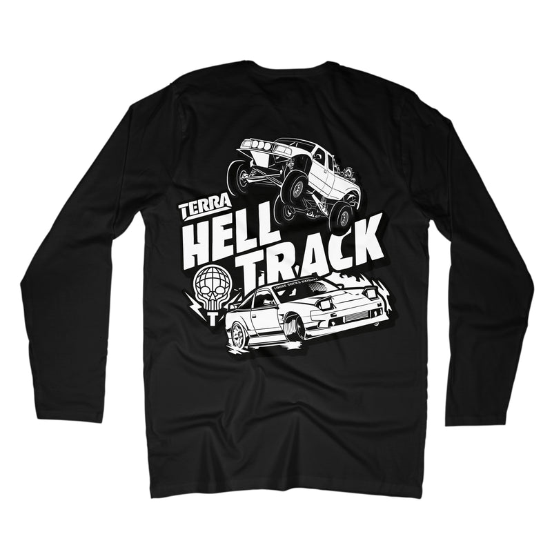 HELL TRACK - BLACK LONG SLEEVE