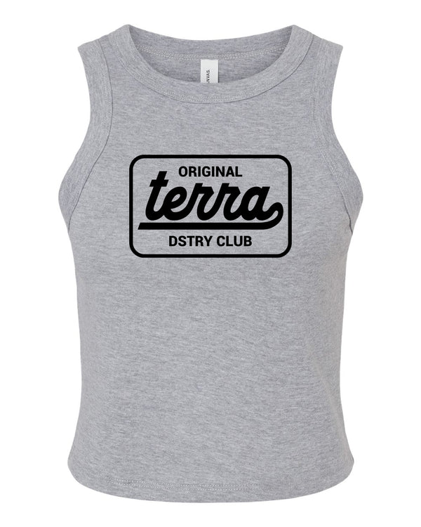 THE ORIGINAL - SLIGHTLY CROPPED GRAY TANK