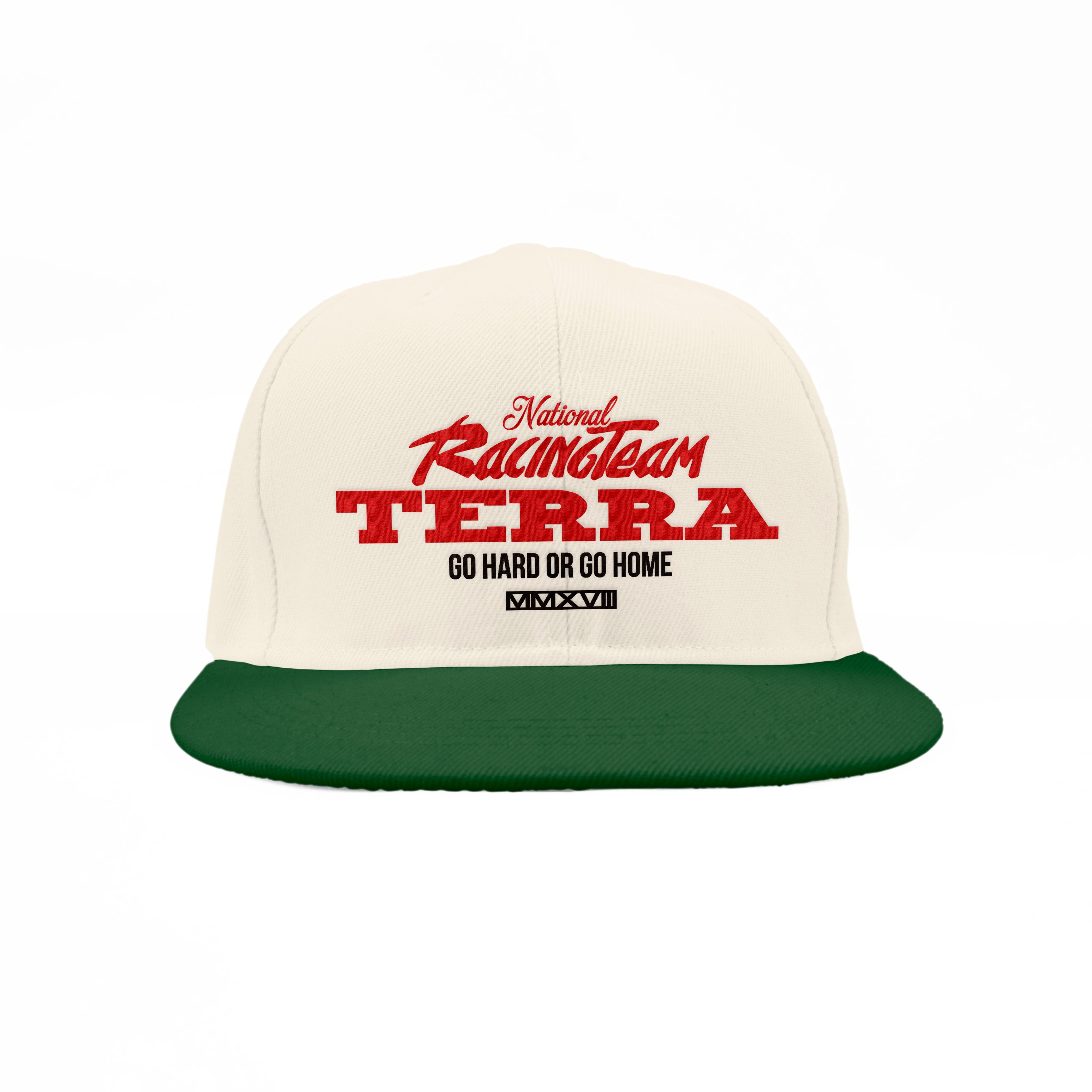 NATL RACING TEAM - WHITE HAT GREEN BILL (Pre Order!)