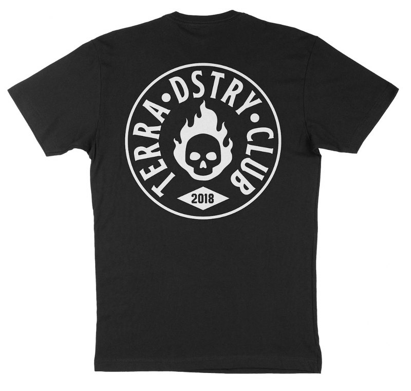 SKULL DSTRY CLUB - TODDLER TEE