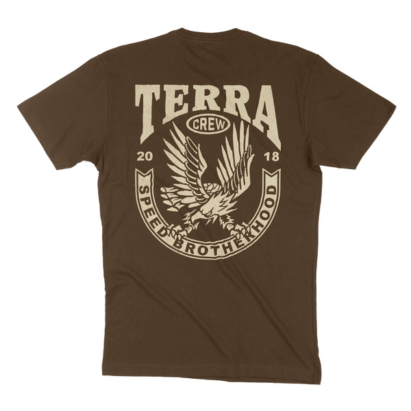 SPEED BROTHERHOOD - BROWN TEE