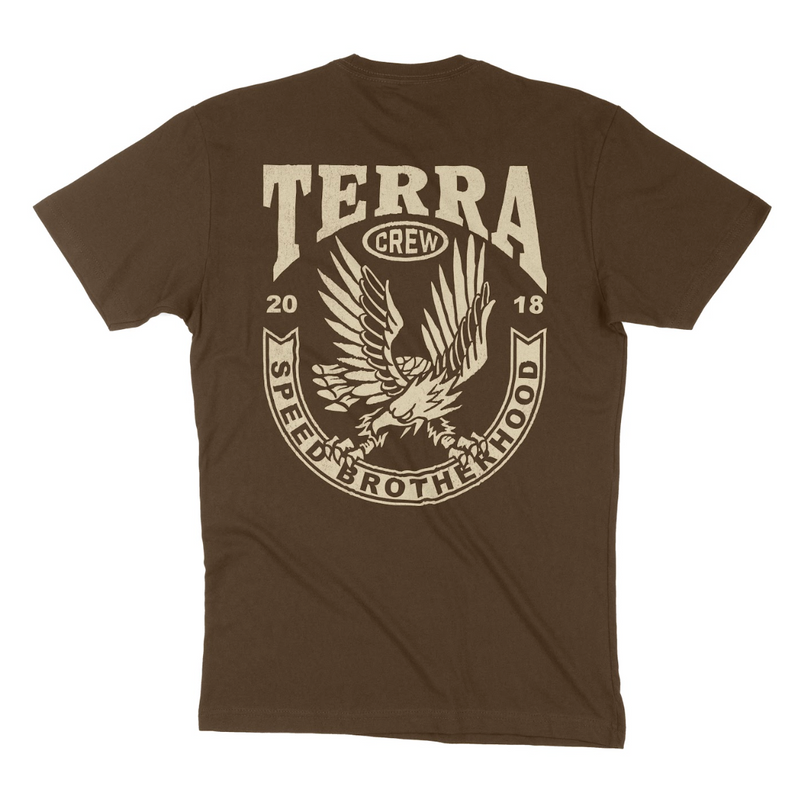 SPEED BROTHERHOOD - BROWN TEE