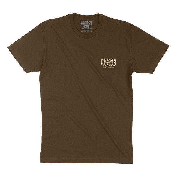 SPEED BROTHERHOOD - BROWN TEE
