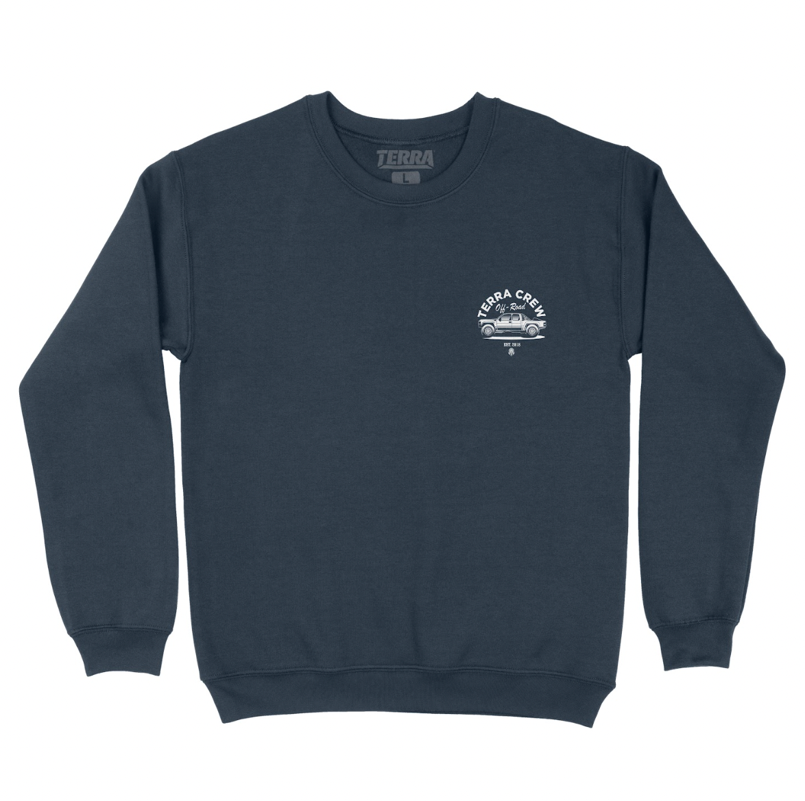 DANNYS OFFROAD CREW - NAVY BLUE CREWNECK SWEATSHIRT