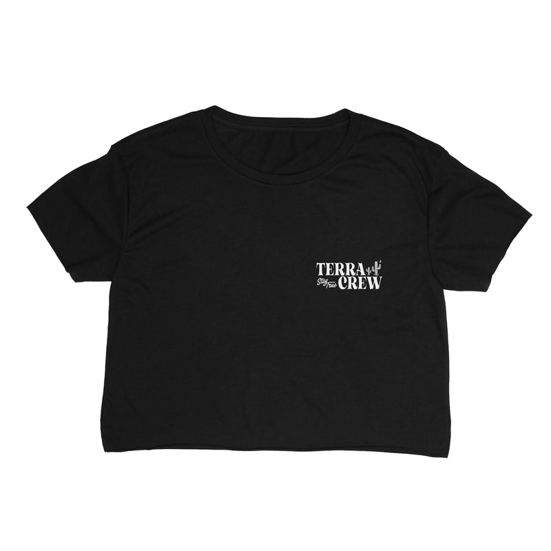 SEASON 7 - CROPPED BLACK TEE