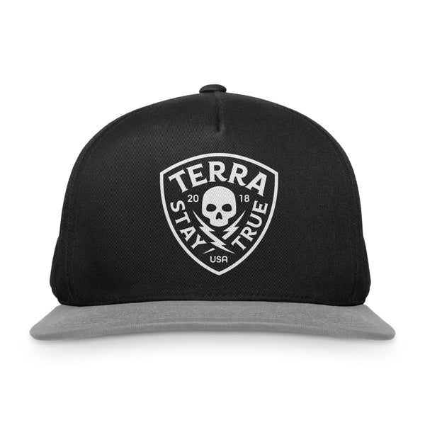 STAY TRUE - BLACK & SILVER HAT