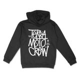 MOTO CREW - BLACK MIDWEIGHT HOODIE