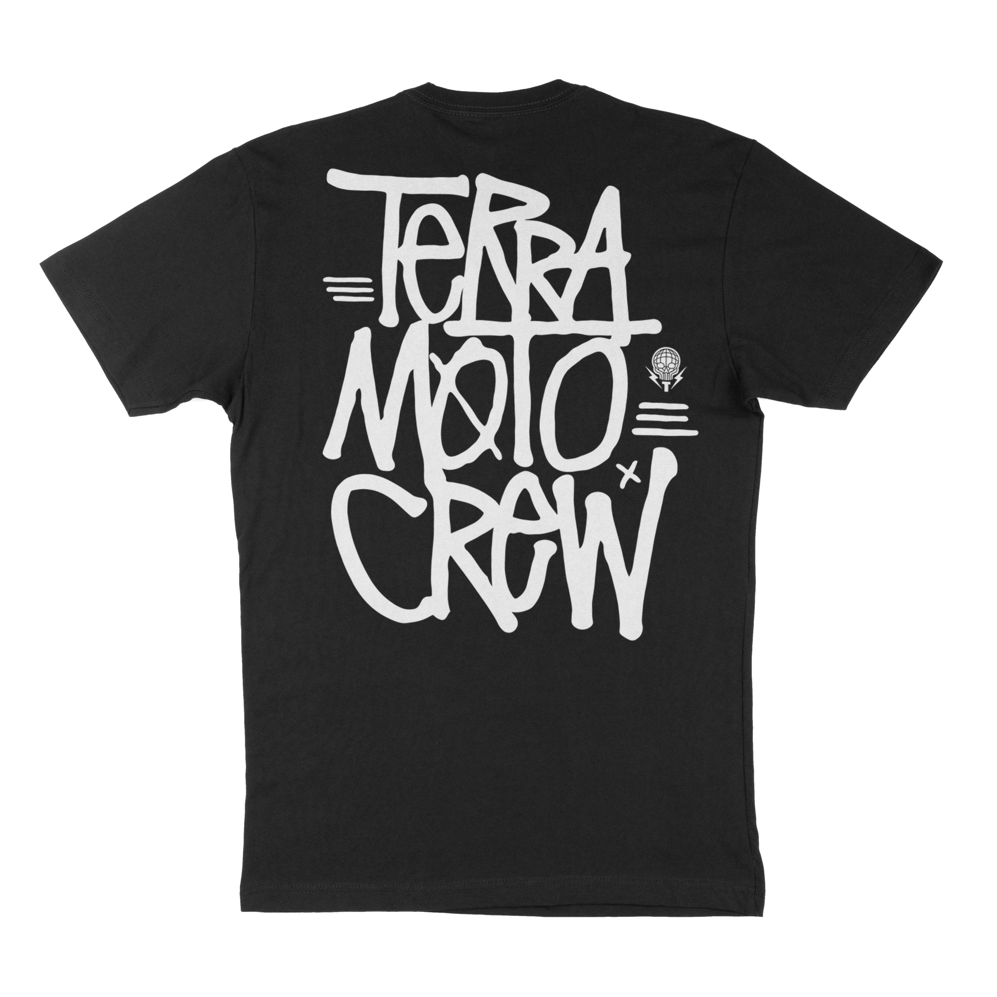 MOTO CREW - BLACK TEE – Terra Crew