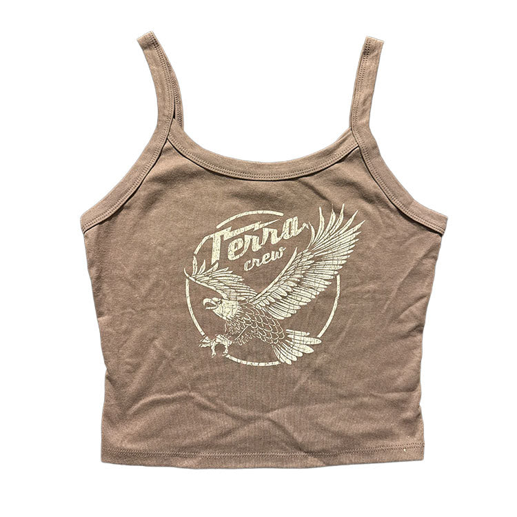 EAGLE - SLIGHTLY CROPPED BROWN TANK