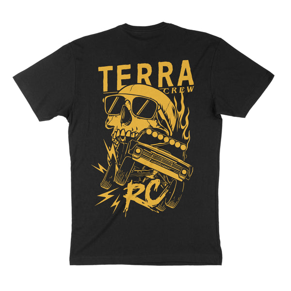 TERRA RC CREW - BLACK TEE