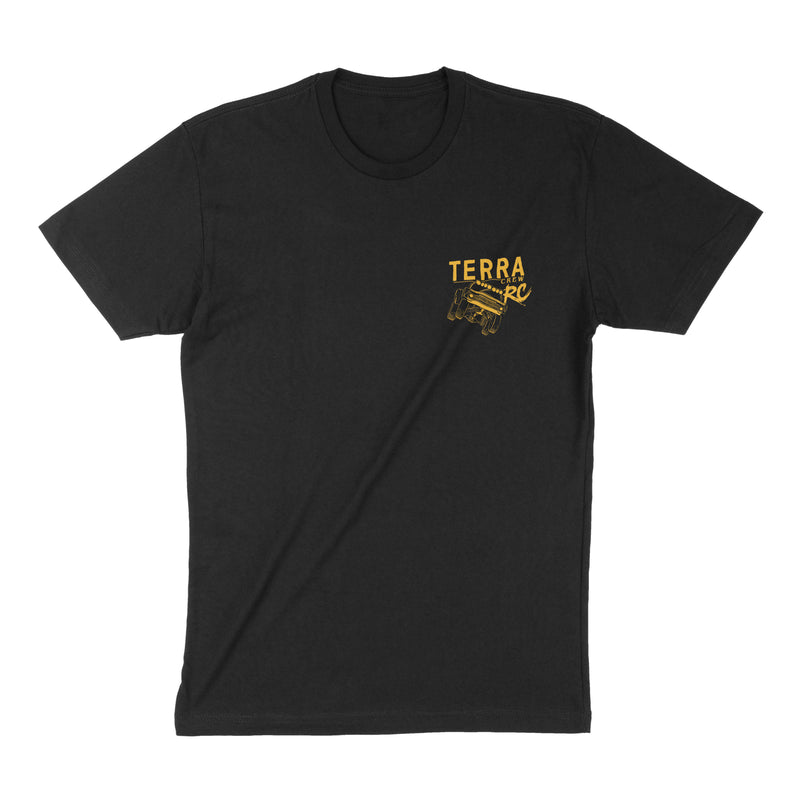 TERRA RC CREW - BLACK TEE