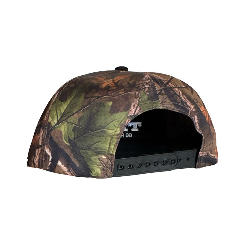 NAT`L RACE TEAM - REAL TREE CAMO HAT ORANGE TEXT