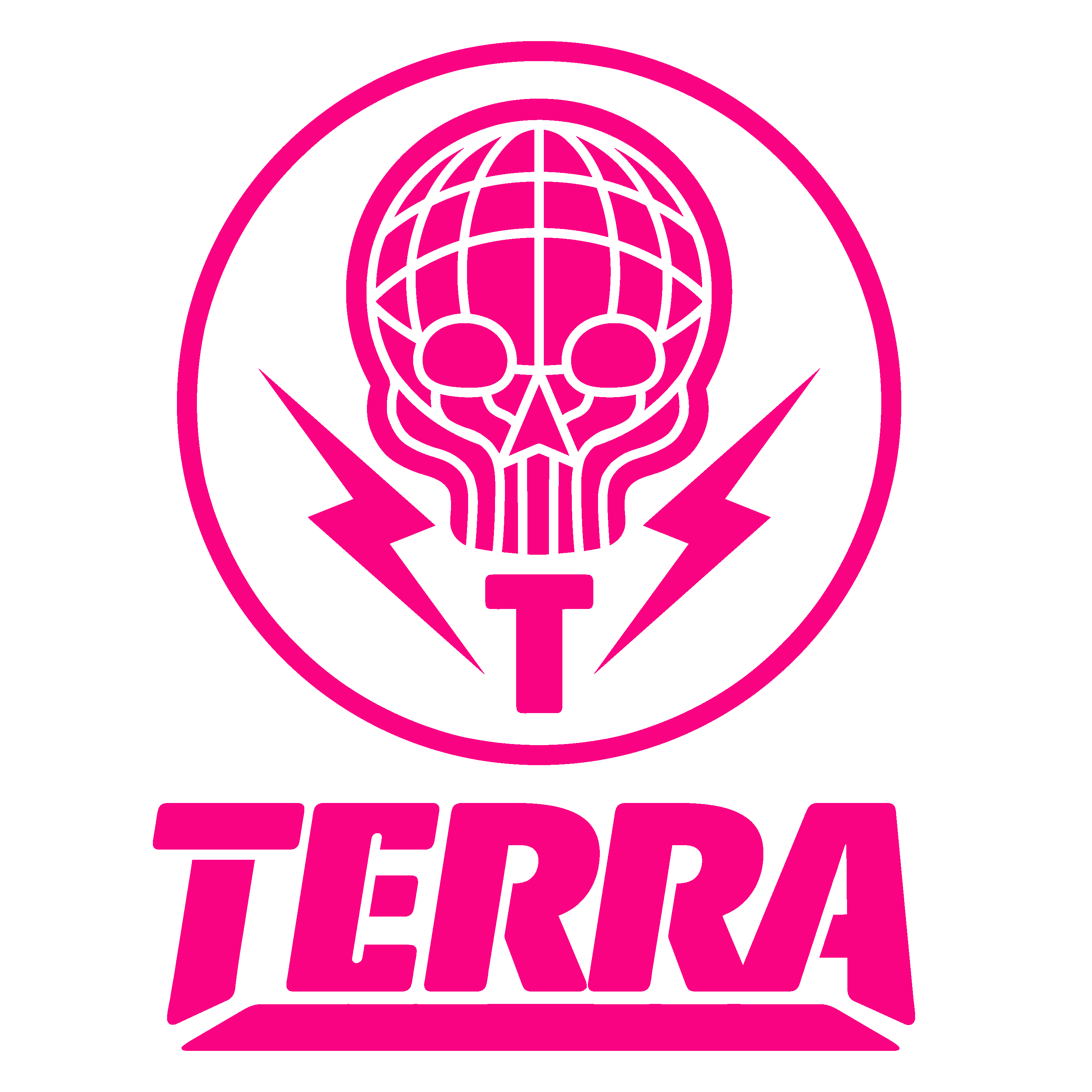 TERRA - VINYL DECAL STICKER - 6X9 - 5 COLOR OPTIONS