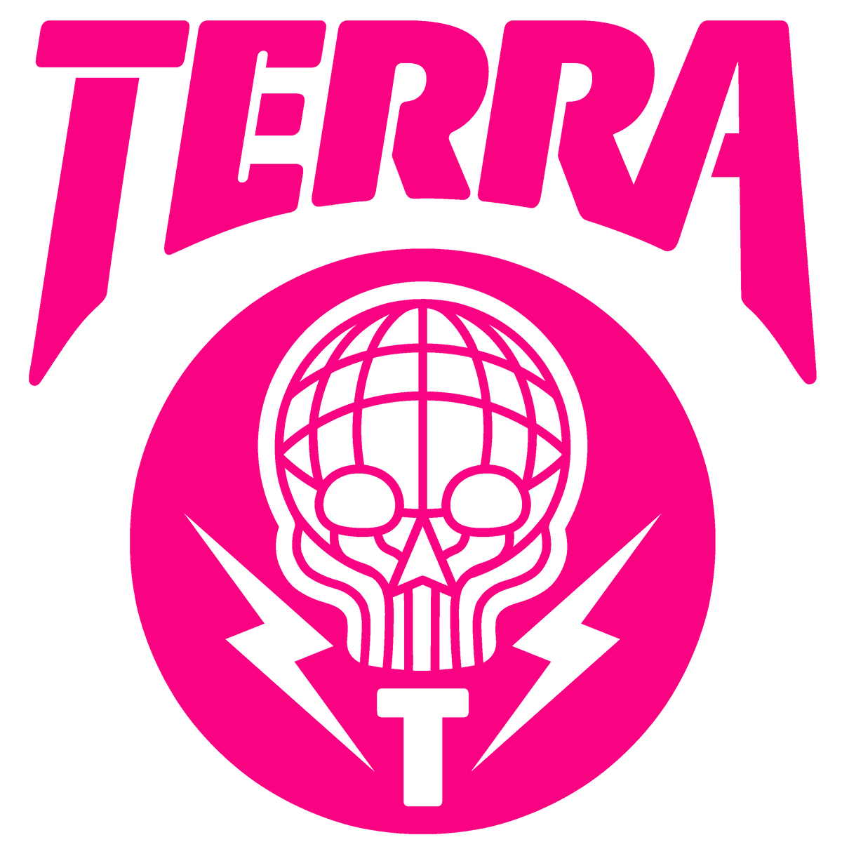 TERRA - VINYL DECAL STICKER - 8x8 - 5 COLOR OPTIONS