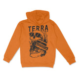 CHRIS ISENHOUER F100 - MIDWEIGHT ORANGE HOODIE