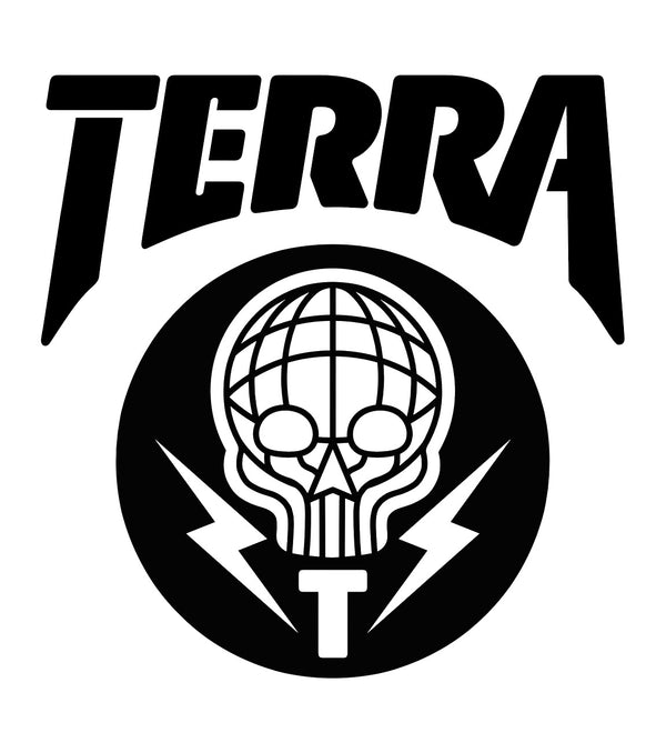 TERRA - VINYL DECAL STICKER - 8x8 - 5 COLOR OPTIONS