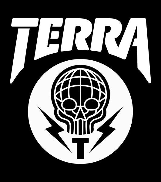 TERRA - VINYL DECAL STICKER - 8x8 - 5 COLOR OPTIONS